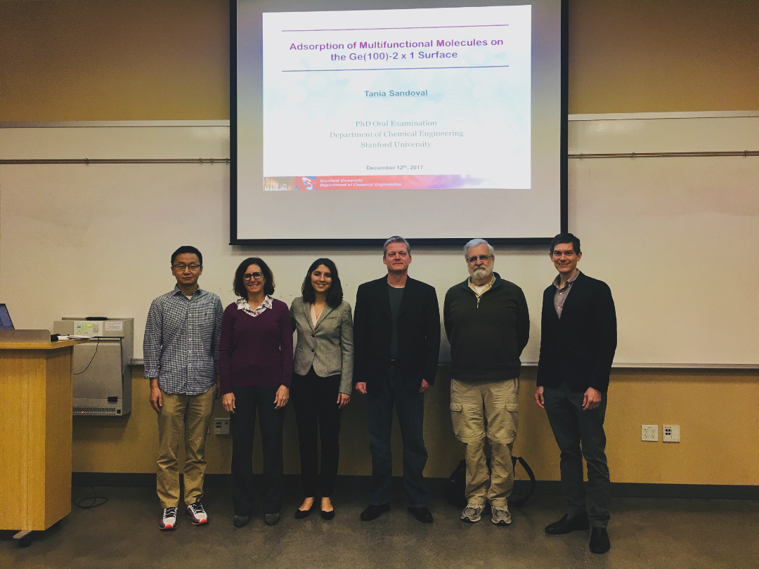 Tania's Thesis Defense
